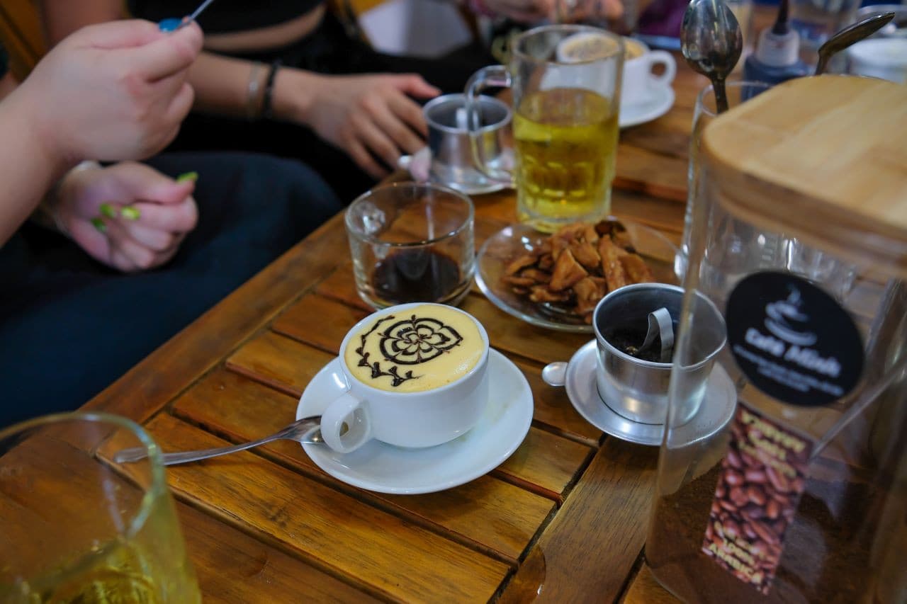 Egg Coffee Class and Hanoi Street Food Walking Tour - image 3